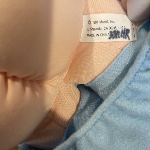 Vintage Mattel 1991 Magic Nursery Newborn Baby Doll and Pajamas and Bonnet - Picture 9 of 9